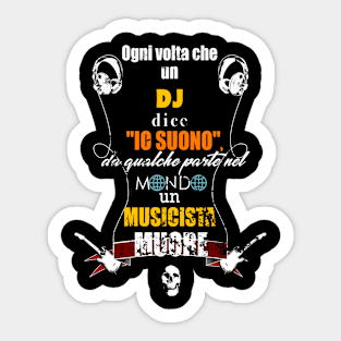 Ogni volta che un DJ.. Sticker